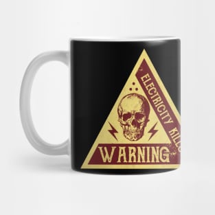 Warning Vintage Sign Mug